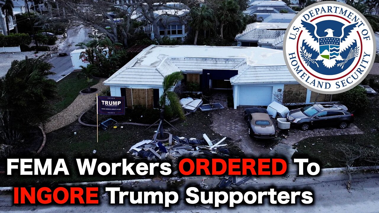 FEMA Denies Aid To Trump Supporters