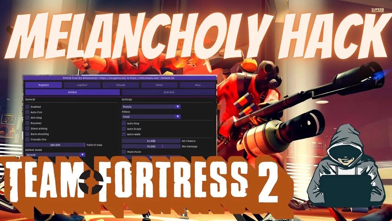 Team Fortress 2 Hack | ESP, WALLHACK, AIMBOT | LMAOBOX | UNDETECTED | FREE DOWNLOAD