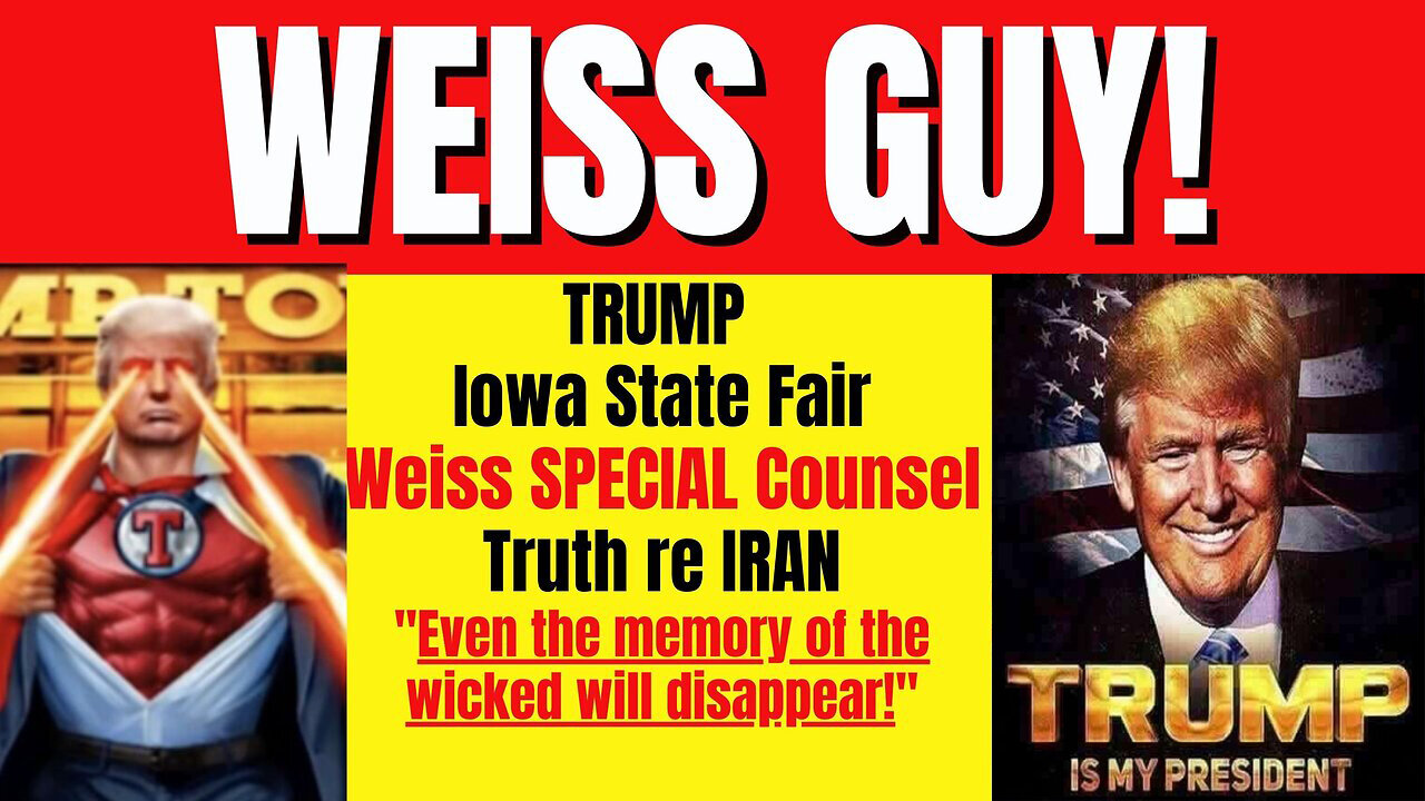 Weiss Guy! Trump Iowa State Fair 8.14.2023