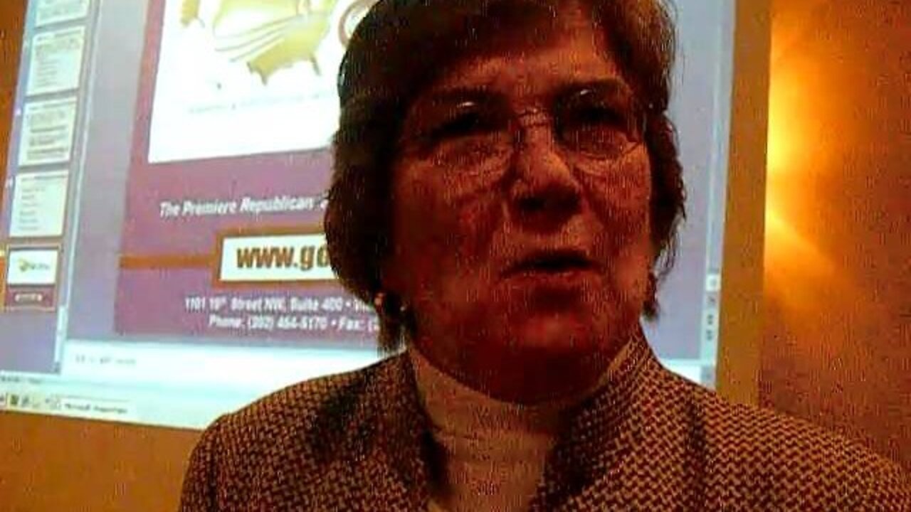 Jeanne at the GOP grass roots conference