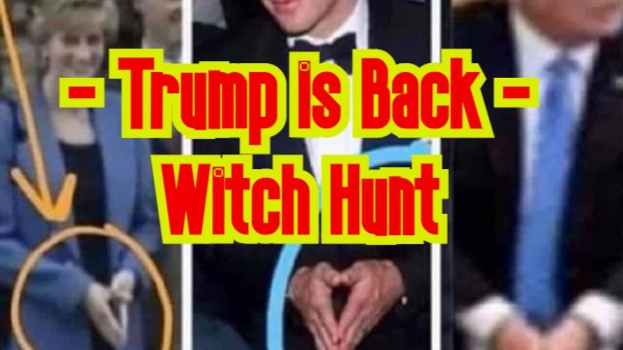 Trump is Back - Witch Hunt