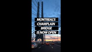 Montreal's All-New Samuel De Champlain Bridge Is Now Open