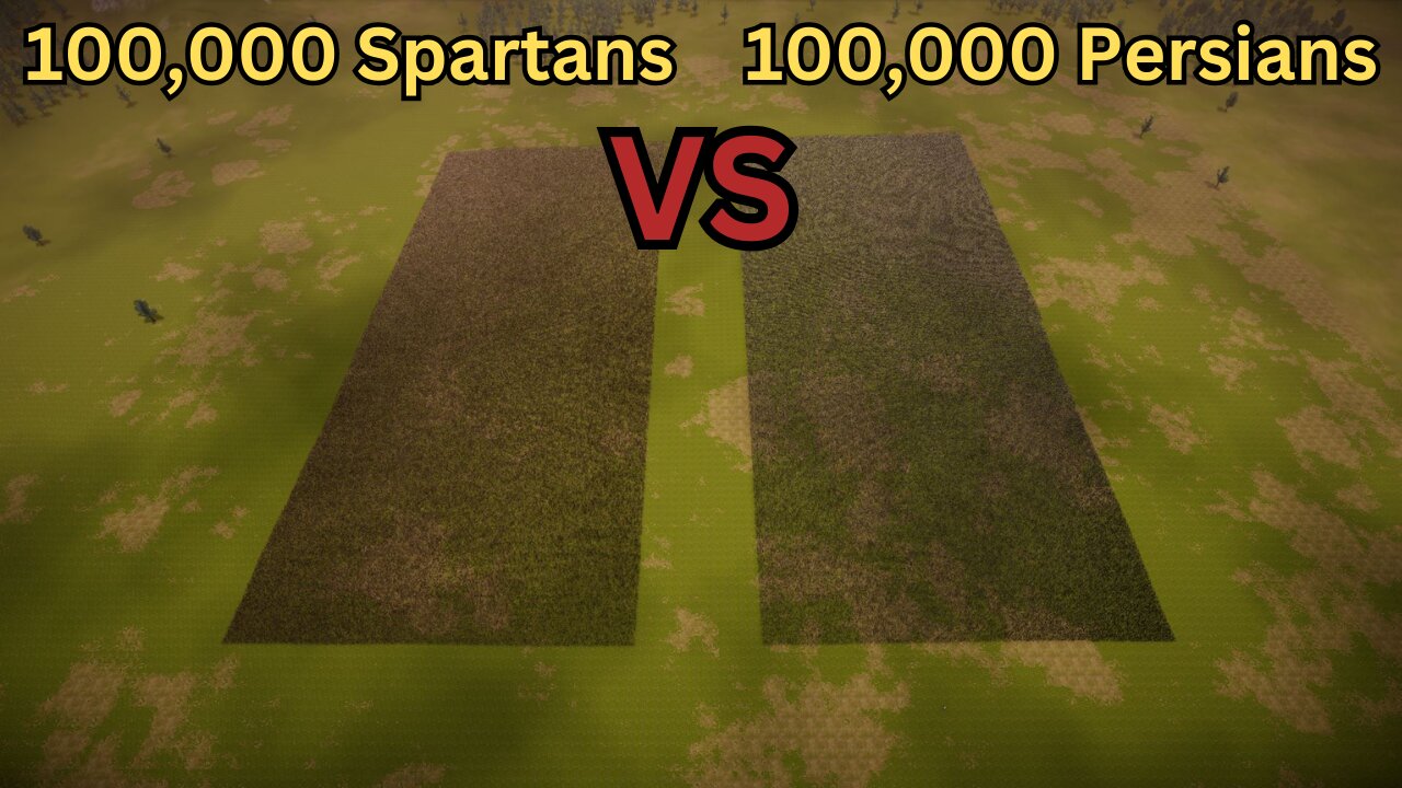 100,000 Spartans Versus 100,000 Persians || Ultimate Epic Battle Simulator 2