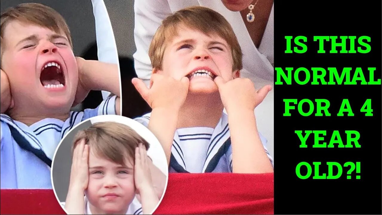 Prince Louis Baffles Journalists