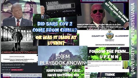 BIDEN | U P E N N | Dirty Docs | CHINA or CH[Y]NA? | Enemies Foreign & Domestic | I have it all