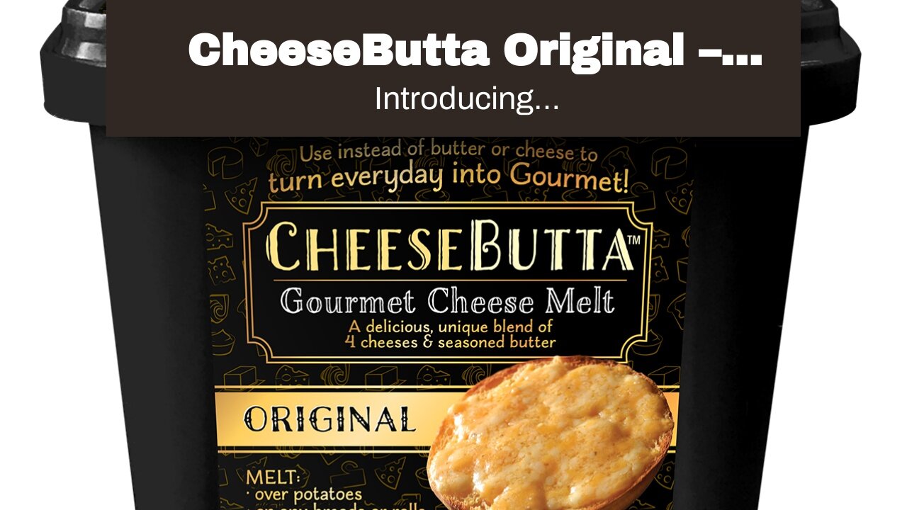 CheeseButta Original – CheeseButta - Gourmet Products