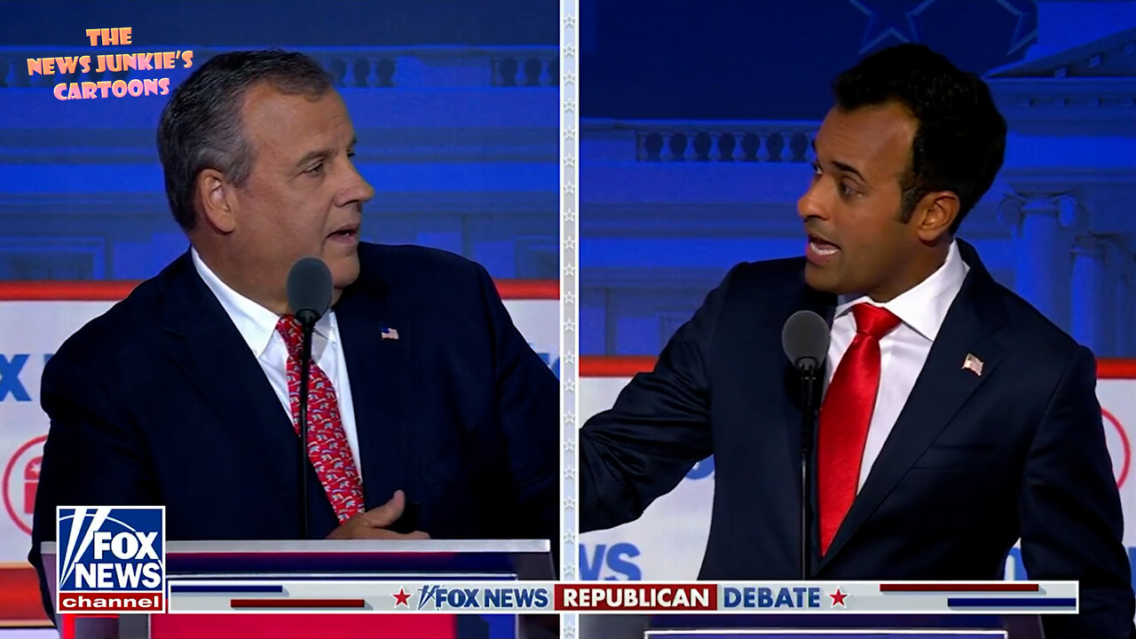 Vivek Ramaswamy to Trump hater Chris Christie: "President Trump, I believe, was the best president of the 21st century."