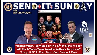 ⚡️SEND IT SUNDAY⚡️45-47 Trump Team America RFK Jr, Elon & More a Force Multiplier. Go Live Tomorrow?