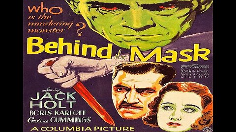 Karloff BEHIND THE MASK 1932 Drug Smugglers Kill & Use the Coffins to Hide Shipments FULL MOVIE