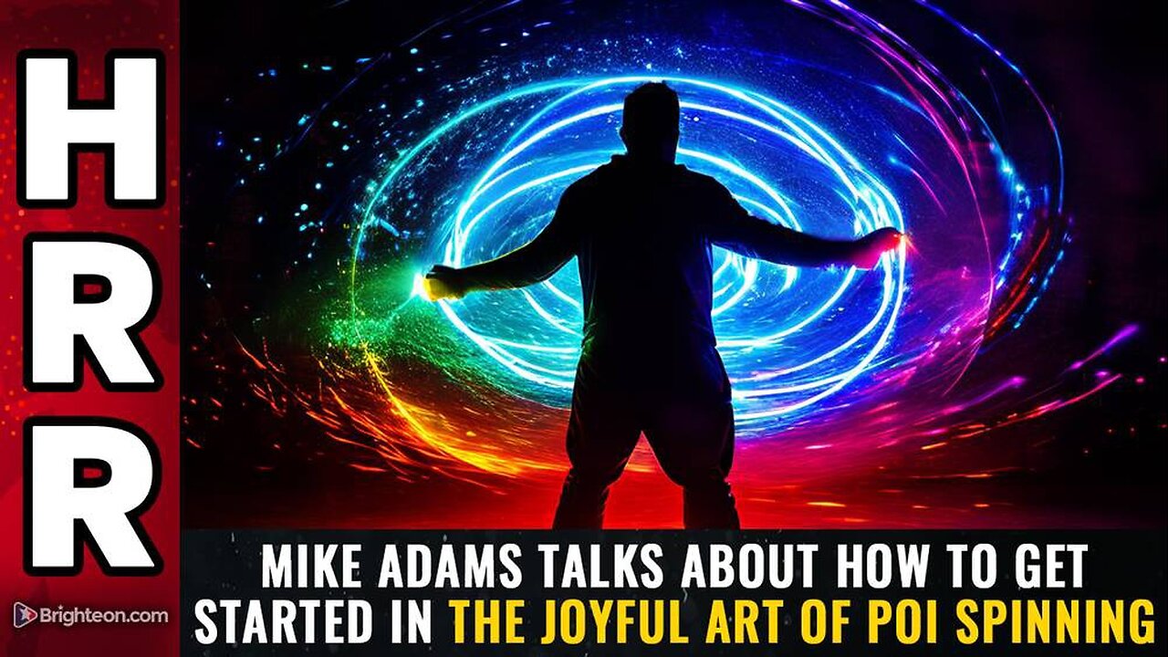 MIKE ADAMS TALKS ABOUT HOW TO GET STARTED IN THE JOYFUL ART OF POI SPINNING