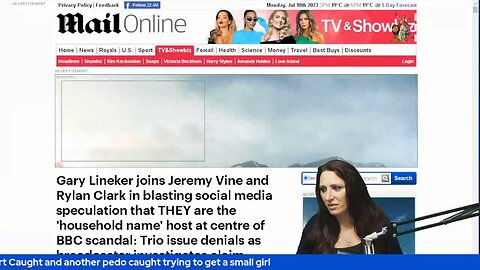 Jayda Fransen - Another BBC Pervert Caught and another pedo caught trying to get a small girl