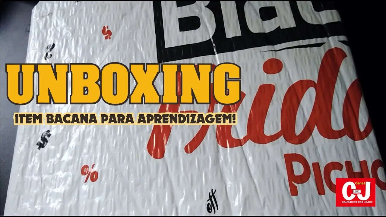 UNBOXING | Bora conferir mais um item bacana para o canal!