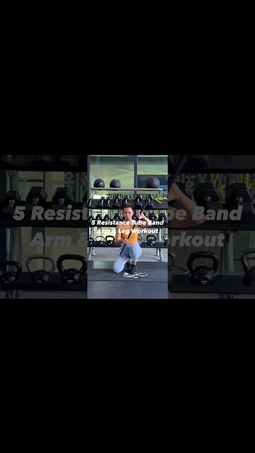 Workout Protocol: 30-40 secs on. 3-5 Rounds #resistancebandsworkout #travelworkout #ytshorts