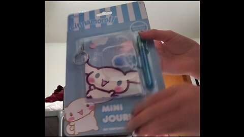 Unboxing Cinnamoroll mini journal set!!!