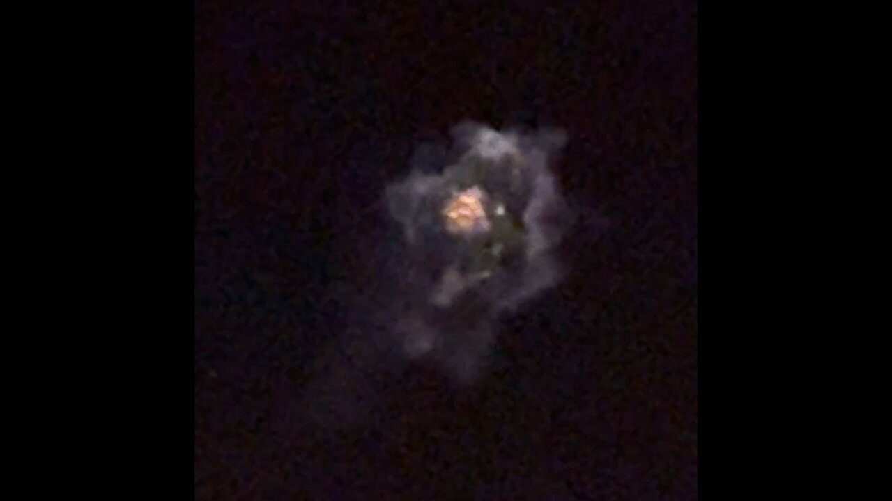 UFO over Orlando, Florida in February 8 2024