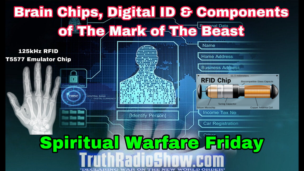 Brain Chips, Digital ID & Components of The Mark of The Beast - Spiritual Warfare Friday