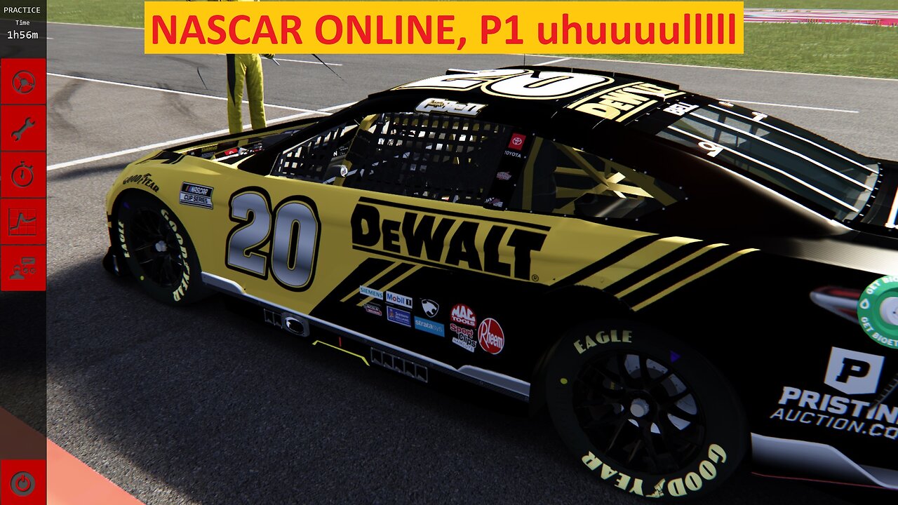 Nascar online em Talladega, corrida perfeita, P1. #assetocorsa #nascar