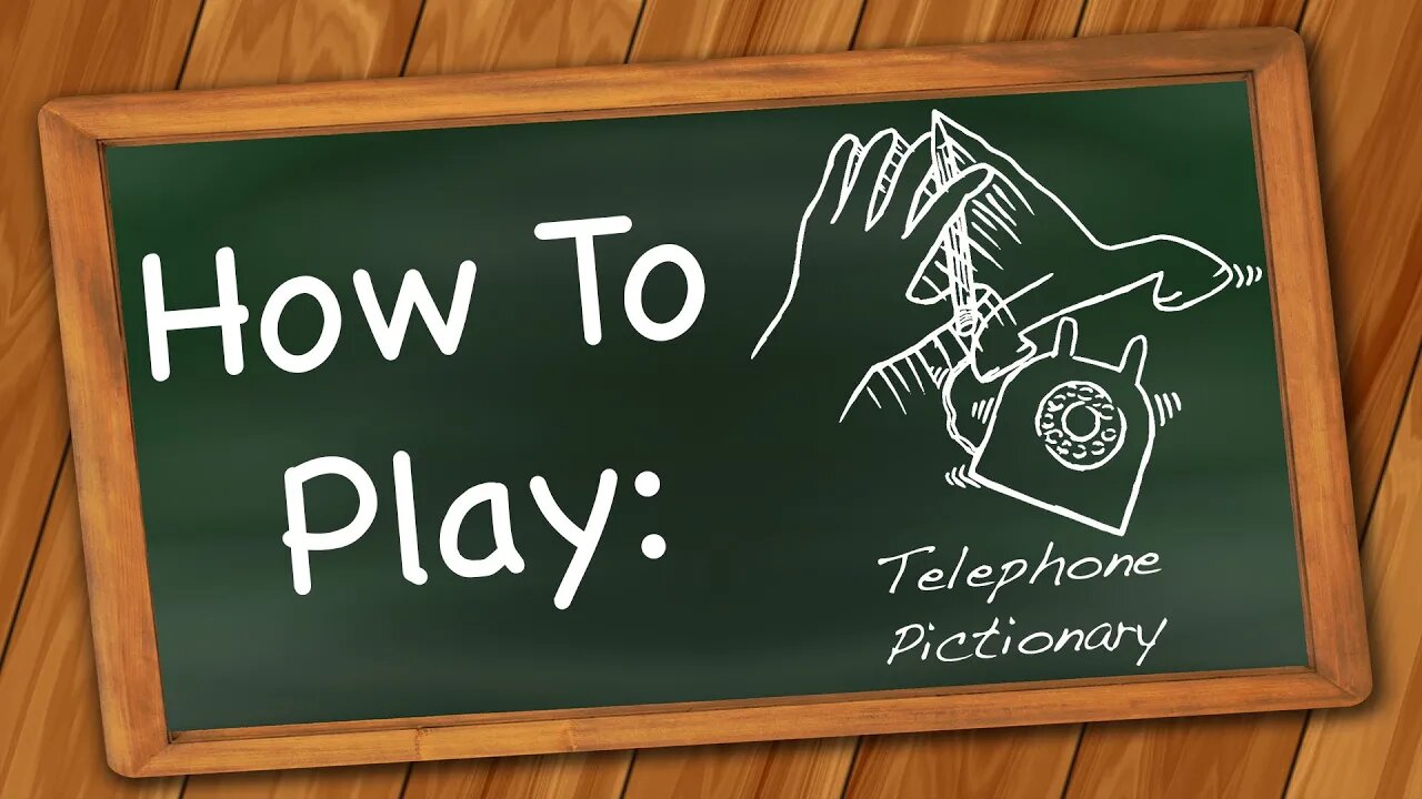 How to play Telephone Pictionary