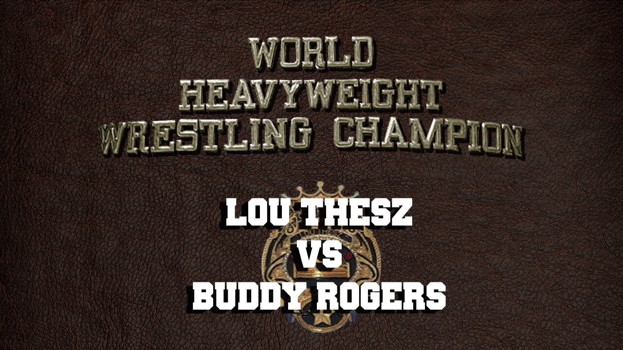 01261951 Lou Thesz vs Buddy Rogers (NWA World Title)