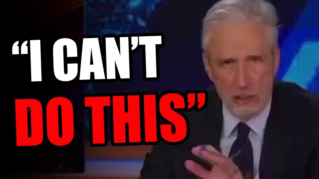 Breaking News: They just LOST Jon Stewart of all people... - Liberal Hivemind