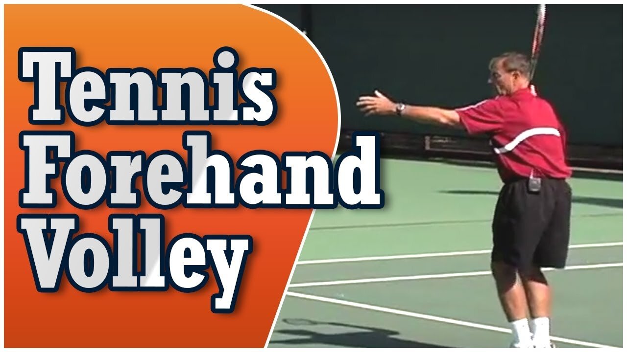 Tennis - Forehand Volley featuring Coach Dick Gould (17 NCAA Championships)