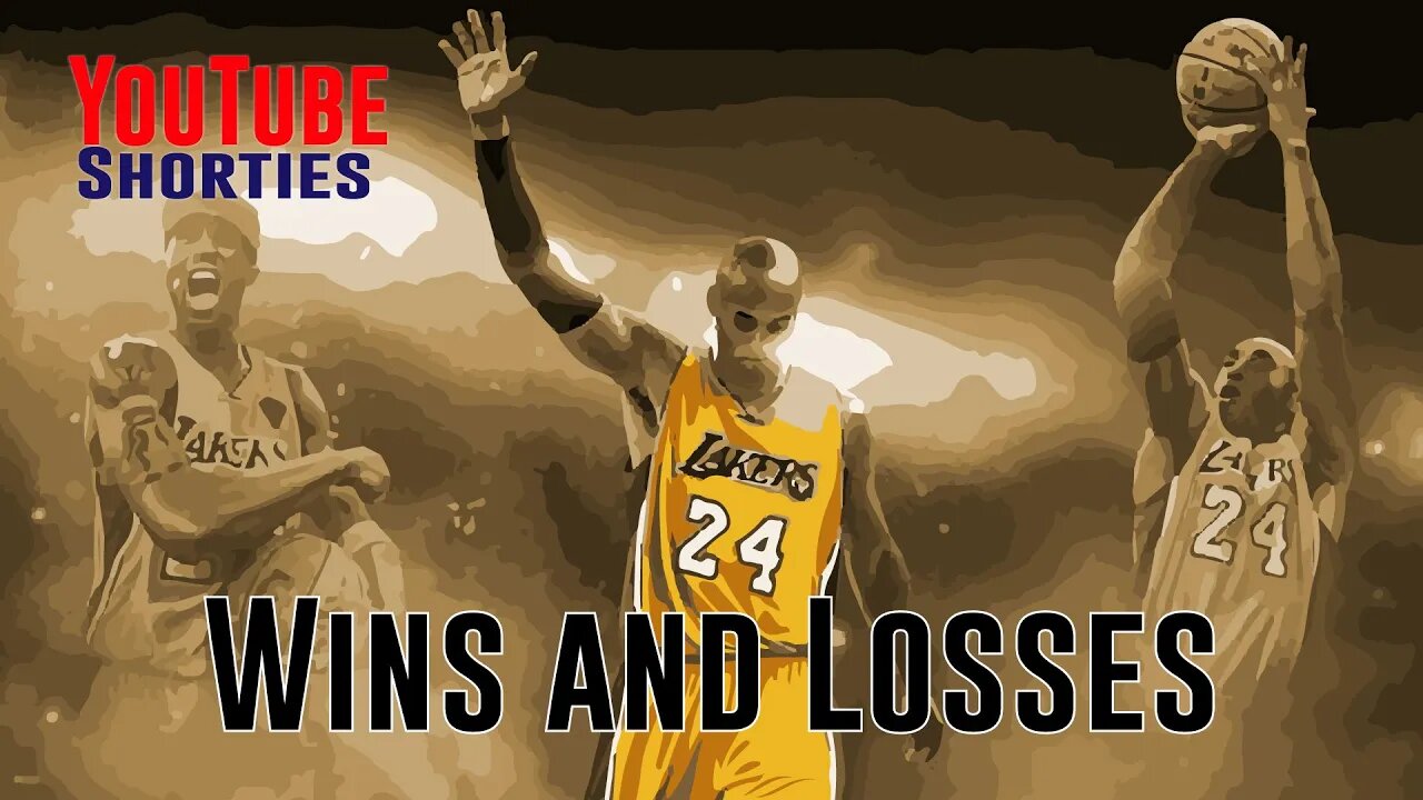 WINS and LOSSES - KOBE BRYANT #shorts