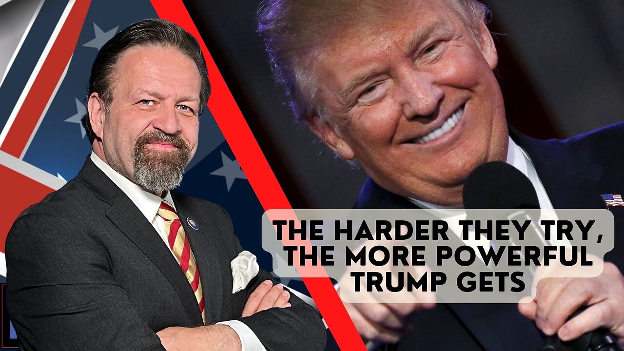 The harder they try, the more powerful Trump gets. Sebastian Gorka on AMERICA First