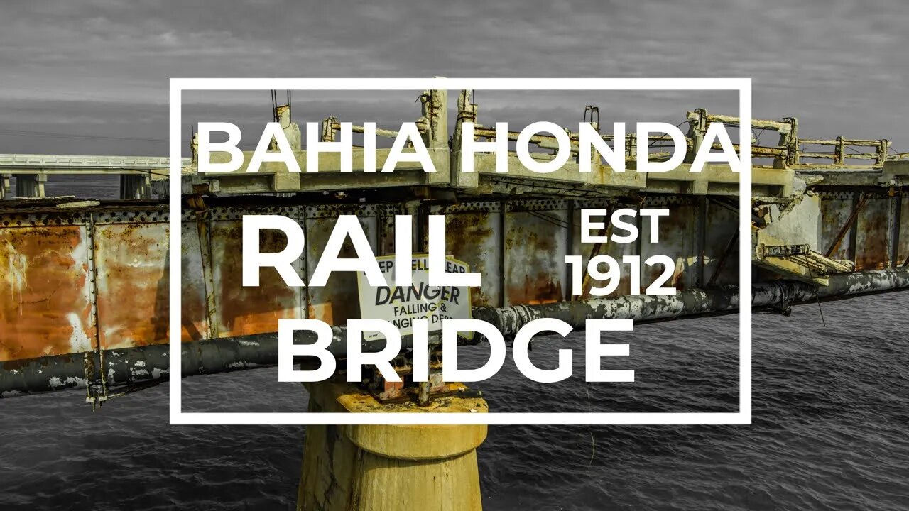 Bahia Honda Railroad Bridge in the Florida Keys - A beauty in decay