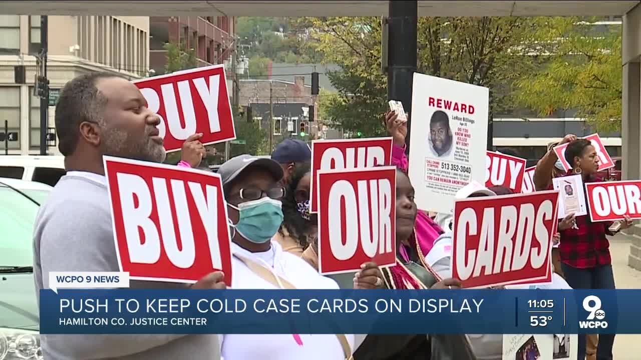 Push to keep cold case cards on display in Hamilton County