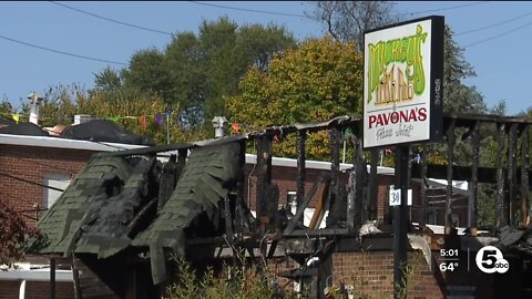 'I want to rebuild': Pizza shop owners devastated after fire in Akron