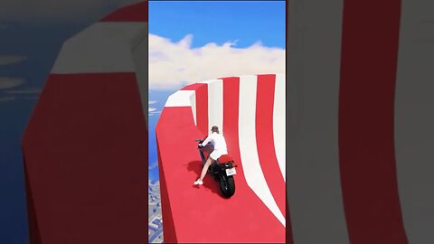 The Most INSANE Stunts On Mount Chiliad - GTA 5! #Shorts | TAFFY GAMING
