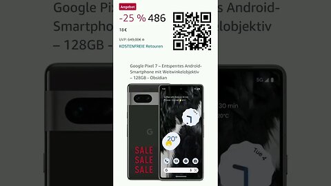 G. Pixel 7 (sale)