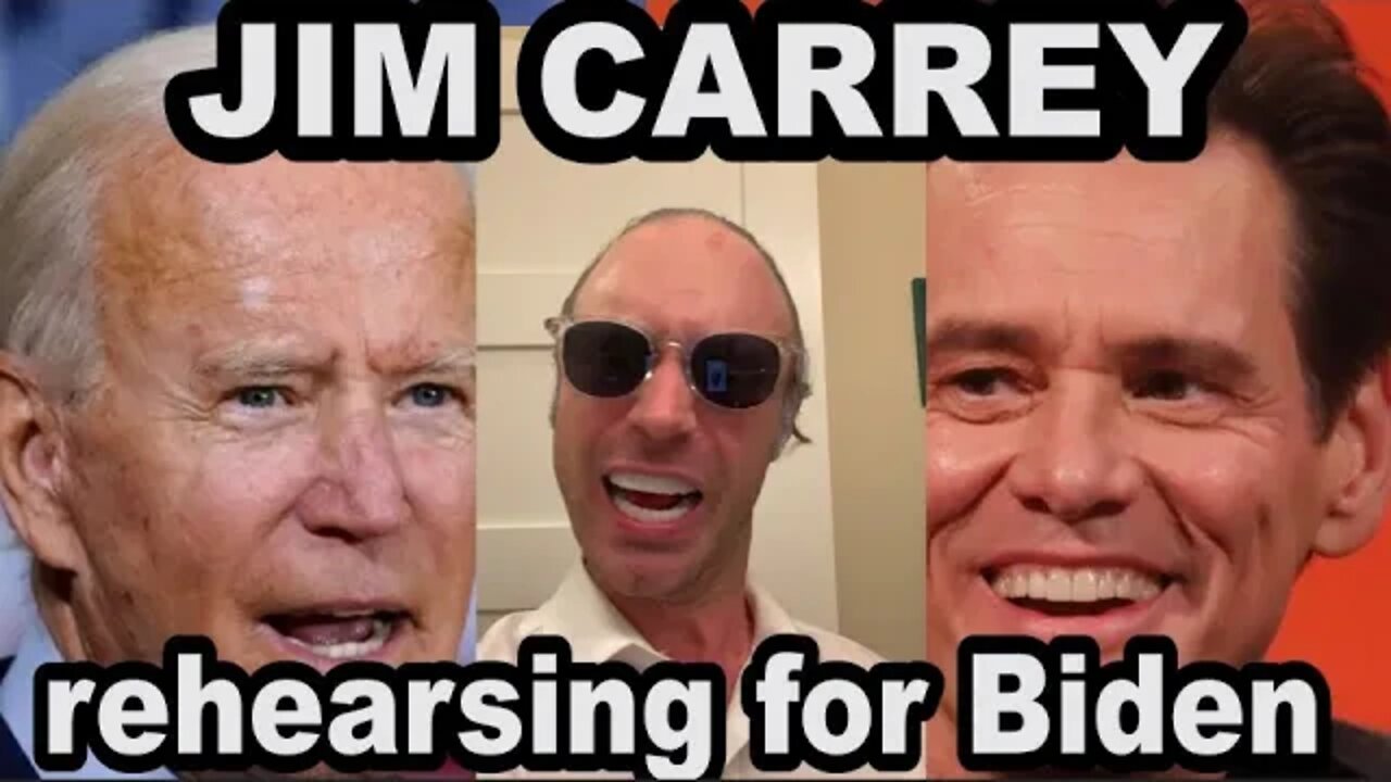 SNL: Watch Jim Carrey prepare to play Biden!