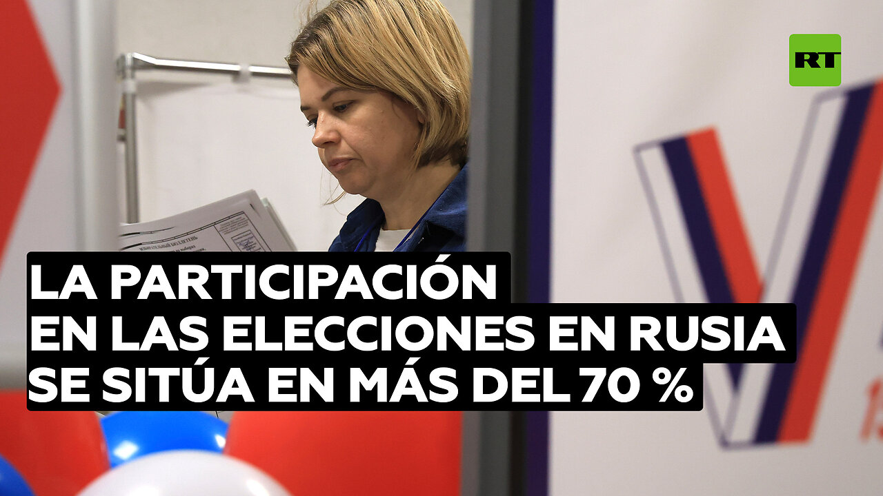 La participación en las elecciones en Rusia se sitúa en más del 70 %