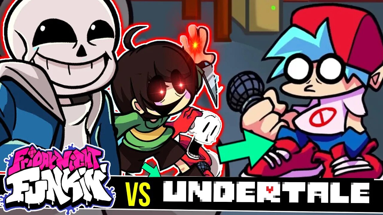 NOVO Undertale no Friday Night Funkin | VS Undertale #shorts