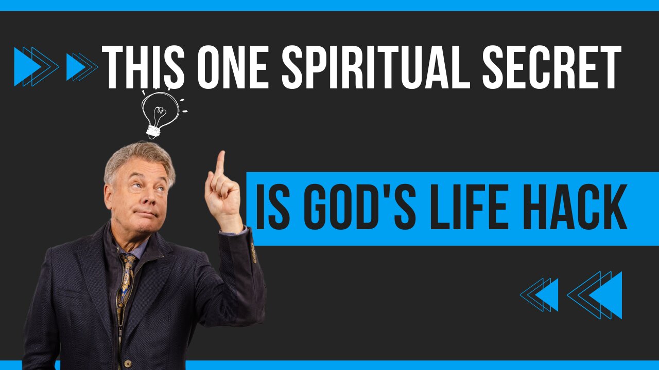 This One Spiritual Secret Is God’s Life Hack | Supernatural Living | Lance Wallnau