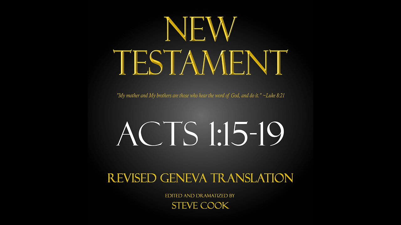 Acts 1:15-19