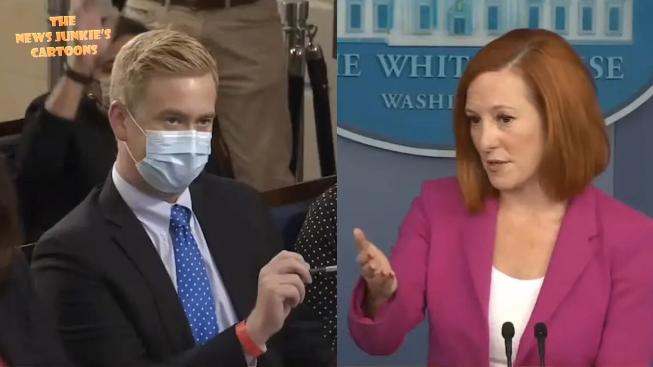 Psaki still blames their own border crisis on "a system that was very broken when we took office."