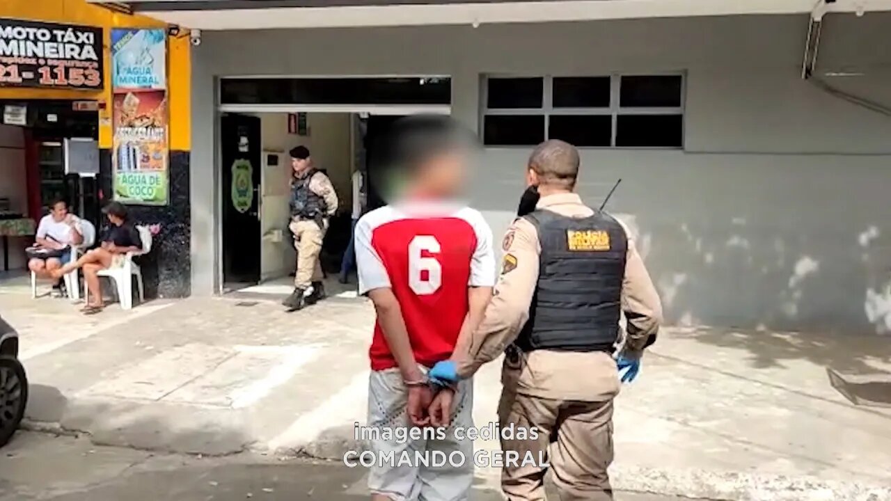 2 dias seguidos: Criminoso saiu da prisão na Sexta a tarde e foi preso no Sábado por furto em GV.