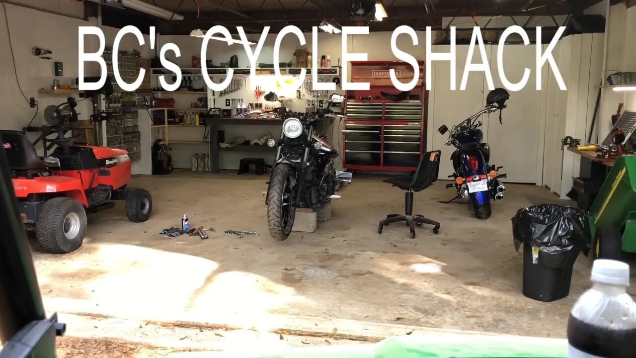 Yamaha raider, gas tank removal, air filter change, spark plug change