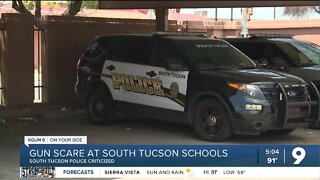 Slow response to gun near South Tucson School