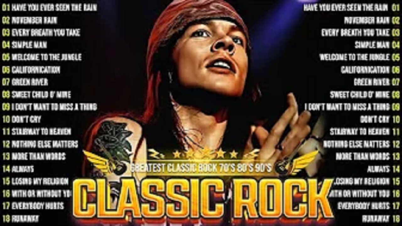 (LIVE) Best Classic Rock Songs Of All Timeš„Bon Jovi, AC/DC, Pink Floyd, Eagles, Queen, Def Leppard