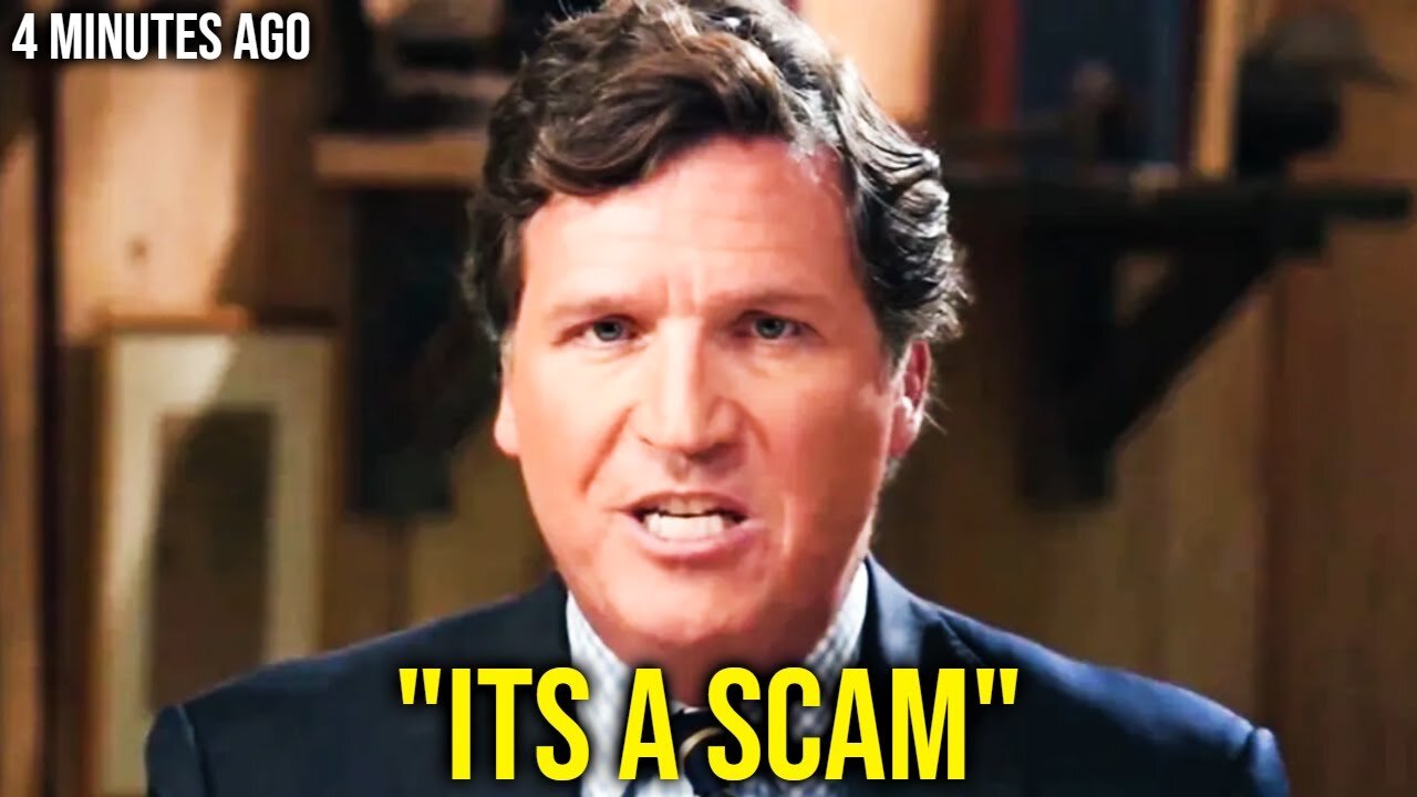 Tucker Carlson: "Listen NOW before They Take me off Air Again"