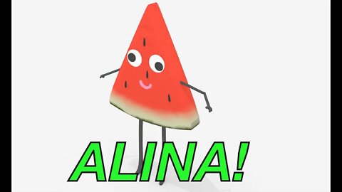 Happy Birthday ALINA! - WATERMELON Birthday Song