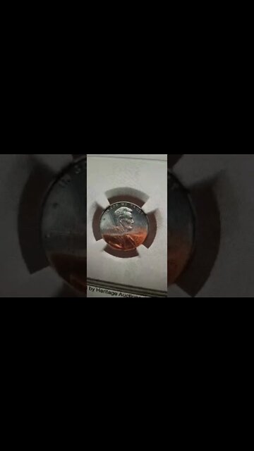 Penny sold for $1,000 at auction! #shorts #coins