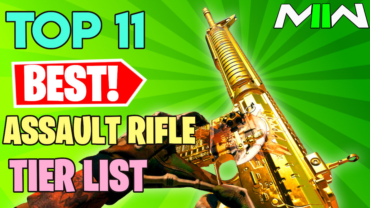 Best Assault Rifle in Call of Duty Warfare 2! All 11 Assault Rifles Ranked From Worst To Best