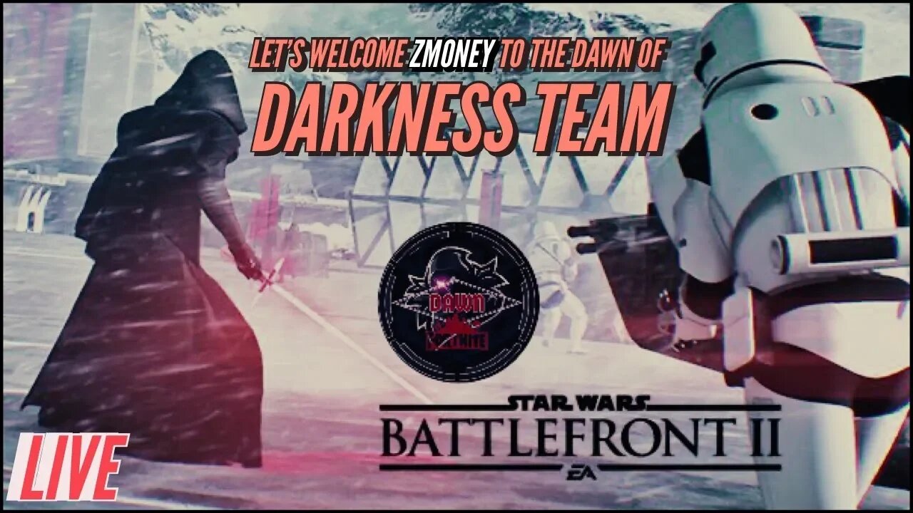 Lets welcome ZMoney to the Dawn of Darkness Team - Battlefront 2 Co-Op