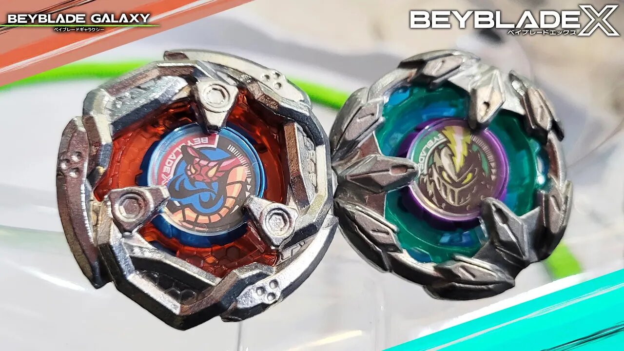 VIPERTAIL 5-80O vs KNIGHTLANCE 4-80HN - Beyblade X ベイブレードX stock