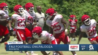 FAU football closes first week of camp with Owlpalooza