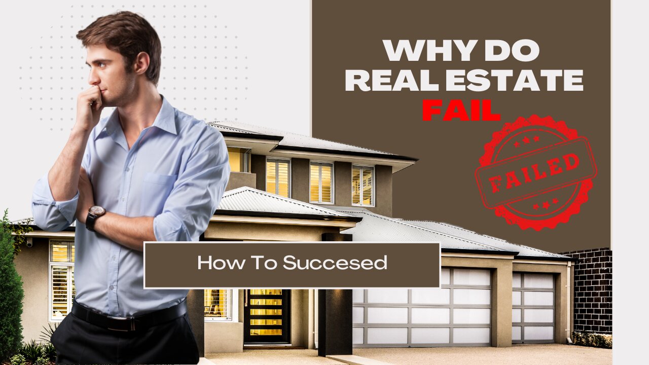 Why Real Estate Has a 95% Failure Rate 🏚️💸 and How to Succeed 💪🏽🏡